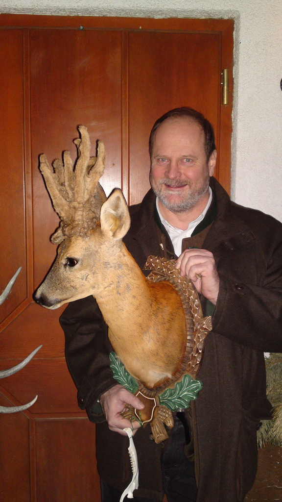 Zoom-In Starker Perückenbock